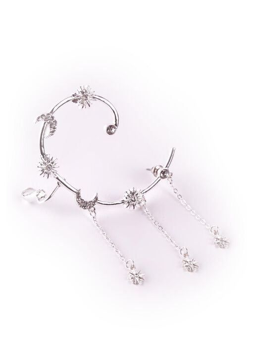 Star Drop Ear Cuff image number 2.0